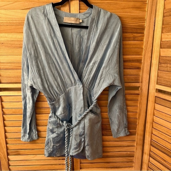SILVIA TCHERASSI Vogogna Belted Jacket size XS - Picture 6 of 9
